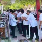 Apel Gabungan Pasca Idul Fitri, Bupati Satono Tekankan Disiplin dan Etos Kerja ASN