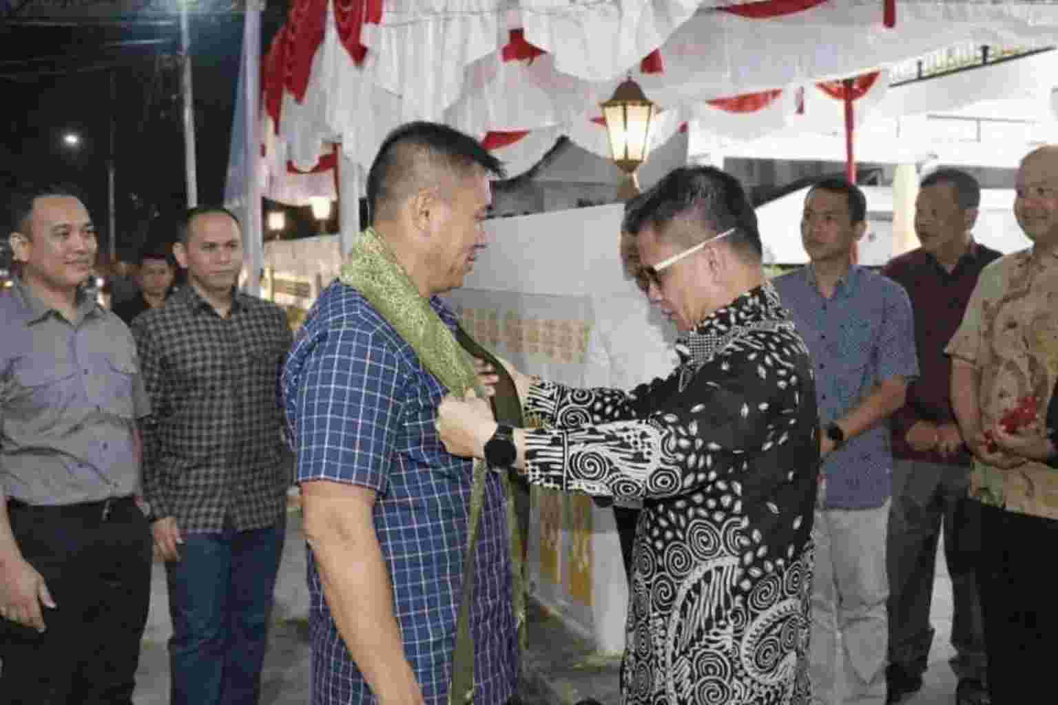 Ramah Tamah Bupati Sambas dan Pangdam XII Tanjungpura Penuh Keakraban