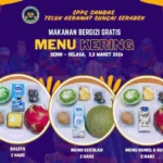 Di Tengah Sorotan MBG, Menu SPPG Sungai Serabek Tampilkan Buah Utuh dan Pengawasan Ahli Gizi