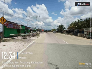 Pasir Menebal di Tikungan JSSB, Pengendara Harus Waspada