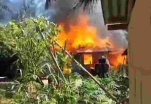 Rumah Warga di Bengkayang Ludes Terbakar, Diduga Akibat Tungku Ditinggal Menyala