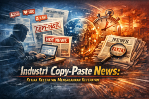 Copas Buta Bisa Buat Organisasi Wartawan Gagal Jaga Standar Berita