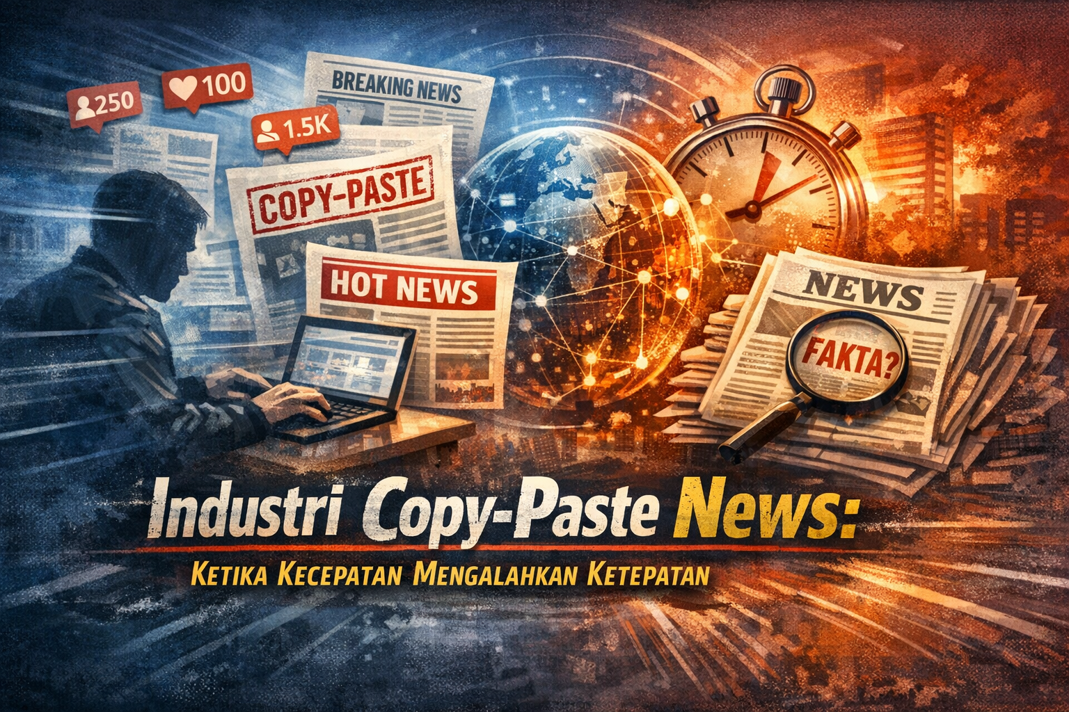Copas Buta Bisa Buat Organisasi Wartawan Gagal Jaga Standar Berita
