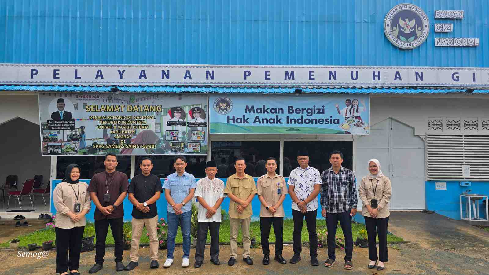 Gerindra Sambas Sidak BULOG dan Dapur MBG, Soroti Ketahanan Pangan hingga Standar Gizi