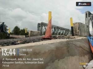 Proyek Jembatan Bailey Tuai Kekecewaan Warga, Fadli: Proyek Masih Dalam Pemeliharaan 