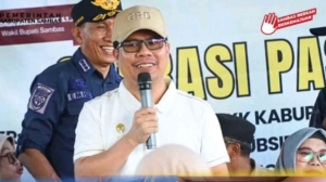 Pemkab Sambas Gelar Pasar Murah di Pemangkat, Warga Antusias 