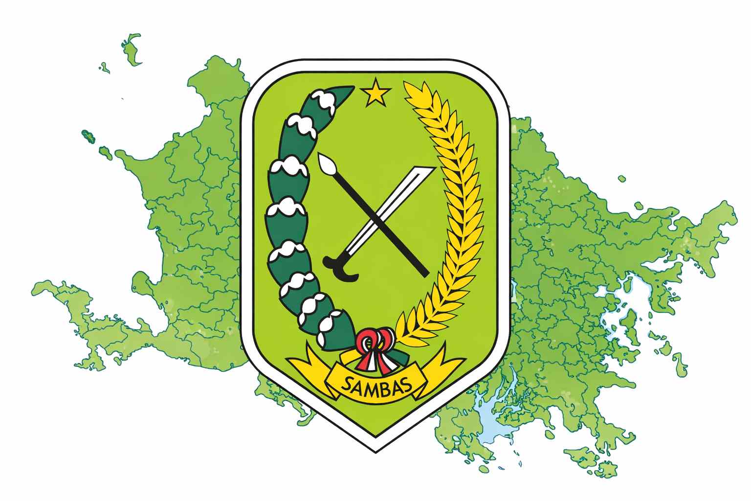 Bukan Sekadar Logo, Ini Makna Mendalam Lambang Kabupaten Sambas