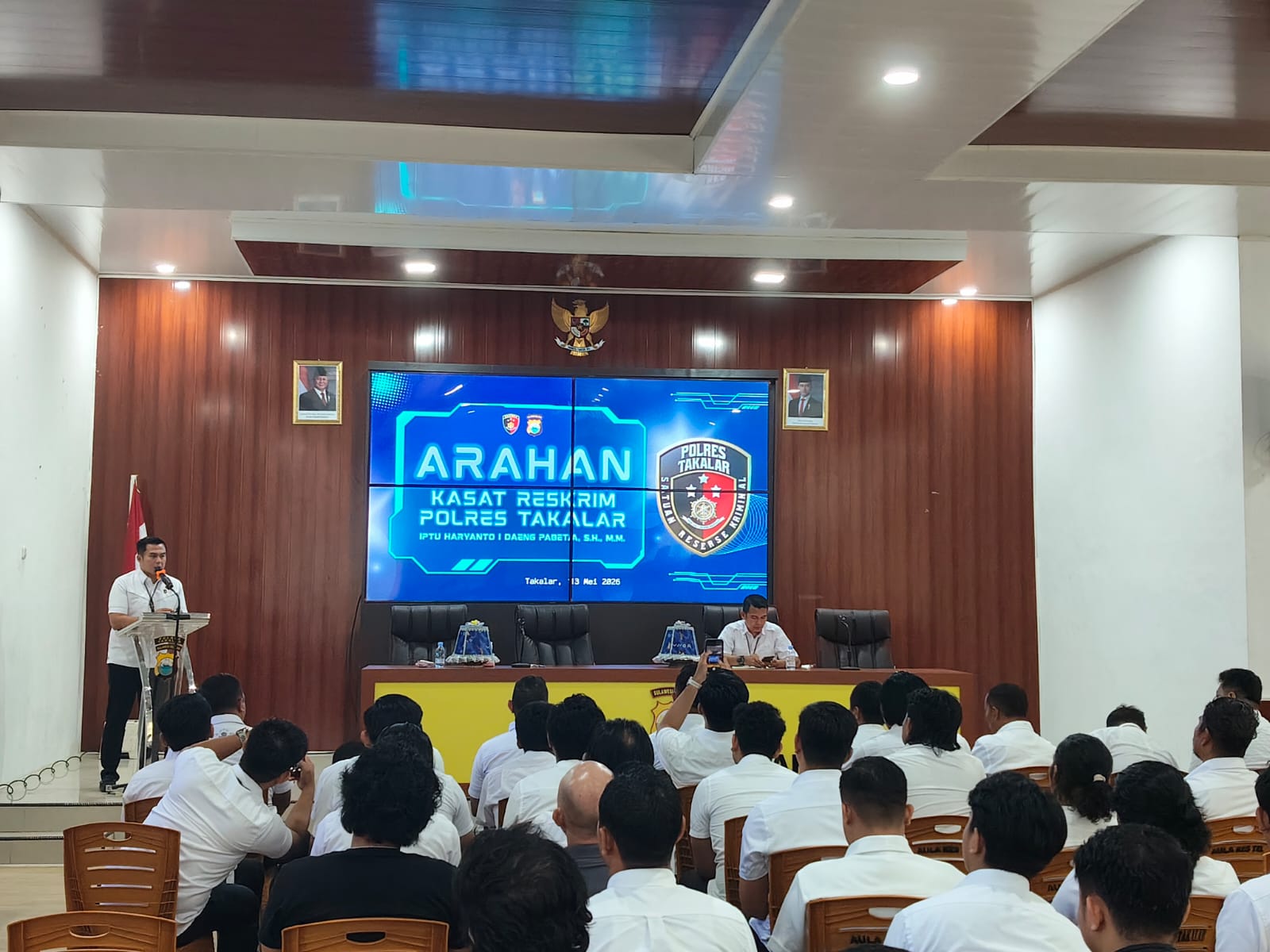 Perkuat Integritas Penyidik, Sat Reskrim Polres Takalar Sosialisasikan Penegakan Hukum Anti Korupsi