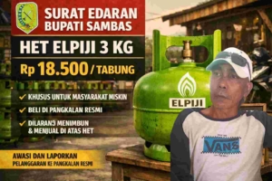 LAKSRI Soroti Lonjakan Harga LPG 3 Kg di Sambas, Minta Distribusi Diusut