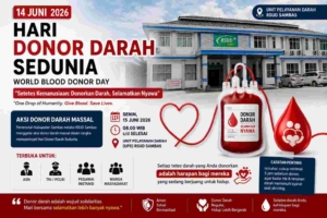 Hari Donor Darah Sedunia 2026, RSUD Sambas Siapkan Aksi Donor Massal