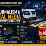 GPN Buka Pendaftaran Masterclass AI Jurnalistik & Media Digital 2026: Bekali Insan Media Hadapi Transformasi Zaman