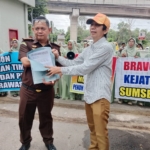 LSM MMK Aksi Damai di Kejati Sumsel Minta Tindak Tegas Oknum Keuangan Dinas PUBM Kabupaten Musi Rawas
