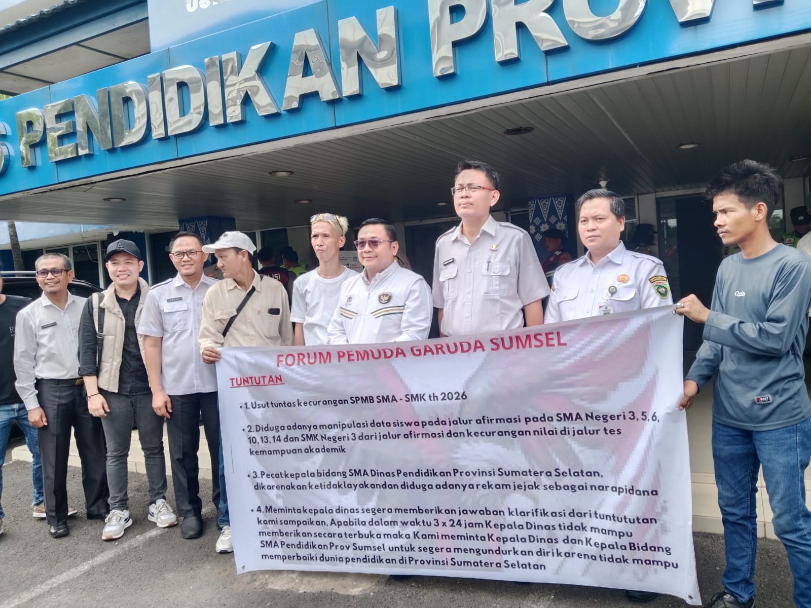 Diduga Mantan Narapidana, Ketum FPG SS Minta Gubernur Copot Kabid SMA Dinas Pendidikan Provinsi Sumsel