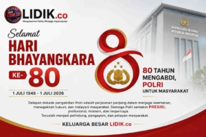 80 Tahun Bhayangkara, Semoga Polri Semakin Presisi dan Dicintai Masyarakat
