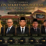Lolos Administrasi Belum Menentukan, Lima Kandidat Sekda Sambas Masih Harus Melewati Tahapan Ini