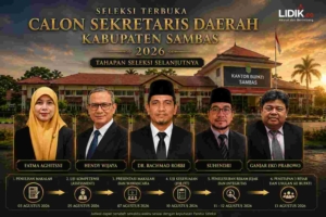Lolos Administrasi Belum Menentukan, Lima Kandidat Sekda Sambas Masih Harus Melewati Tahapan Ini