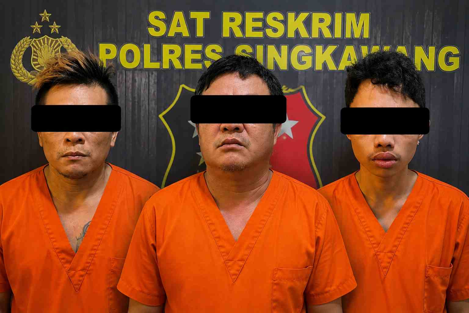Kurang dari 2×24 Jam, Polisi Tetapkan Tiga Tersangka Kasus Penembakan di Singkawang Selatan