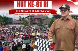 Karnaval Kemerdekaan di Sambas Diikuti Ribuan Peserta