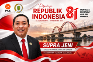 Galeri HUT ke-81 RI versi DPRD Sambas Supra Jeni