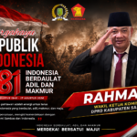 Galeri HUT ke-81 RI versi DPRD Sambas Rahmadi