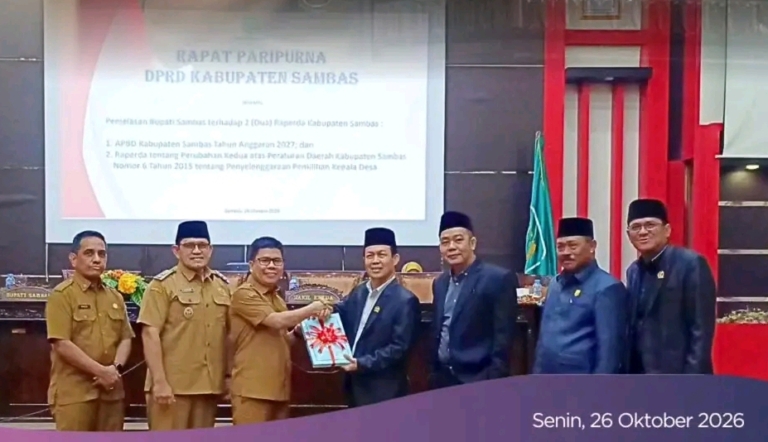 RAPBD Sambas 2027 Targetkan Pendapatan Rp1,85 Triliun, Belanja Turun 8,62 Persen